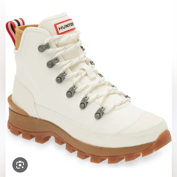 Hunter Desert Canvas Commando Boots - Picture 1 of 10